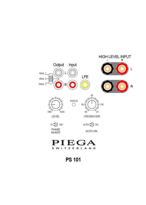 Активный сабвуфер PIEGA PS 101, изображение 4