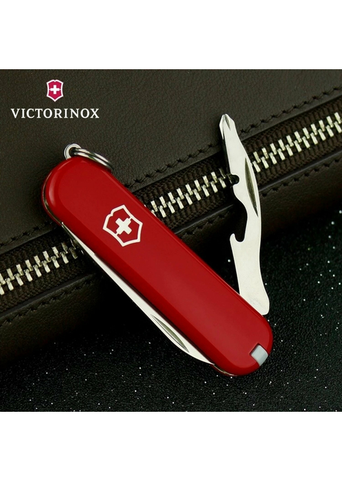 Нож-брелок VICTORINOX Rally, 58 мм, 9 функций, красный (0.6163), изображение 20