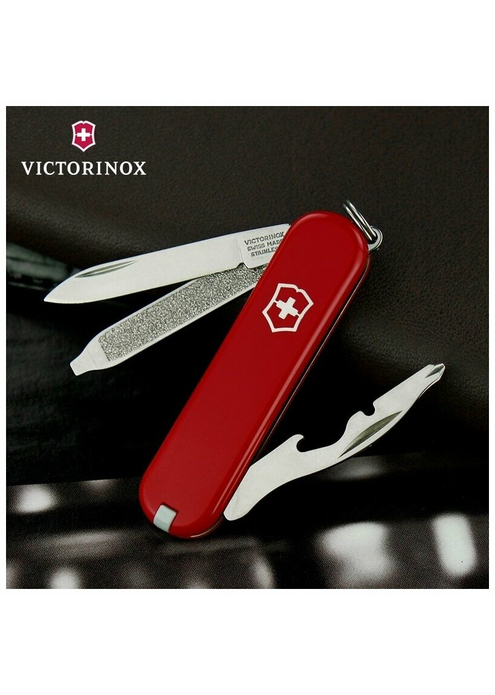 Нож-брелок VICTORINOX Rally, 58 мм, 9 функций, красный (0.6163), изображение 17