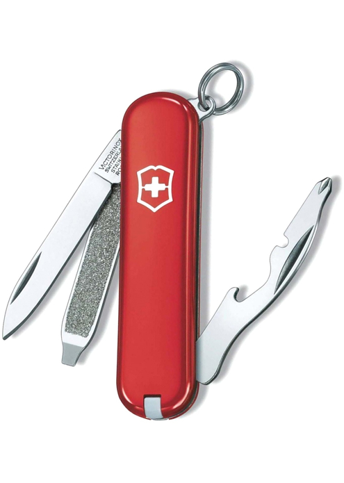 Нож-брелок VICTORINOX Rally, 58 мм, 9 функций, красный (0.6163), изображение 3