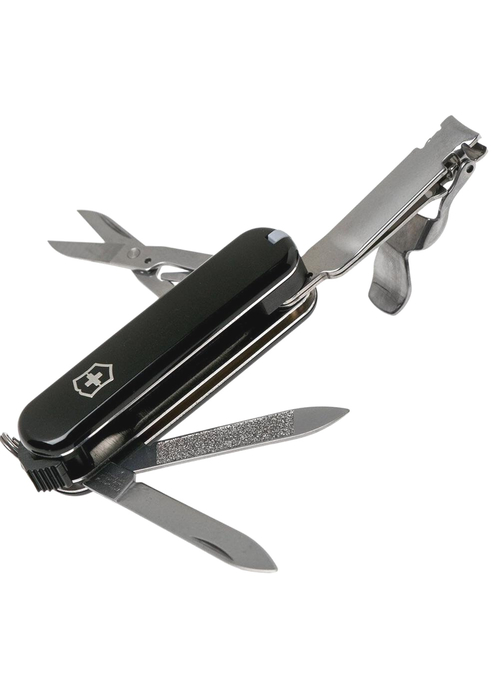 Нож-брелок VICTORINOX NailClip 580, черный, изображение 3