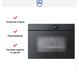 Паровой шкаф V-Zug CombiSteamer V6000 45 черное стекло/AutoDoor, изображение 6