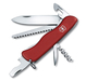 Нож перочинный VICTORINOX Forester, 111 мм, 12 функций, с фиксатором лезвия, красный