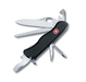 Нож перочинный VICTORINOX Trailmaster One Hand, 111 мм, 12 функций, с фиксатором лезвия, чёрный